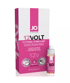 System Jo 12volt Clitoral Serum Buzzing 5 Ml