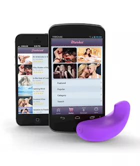 Vibease Iphone & Android Vibrator Version Purple