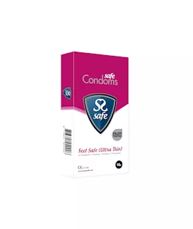 Safe Feel Safe Condoms Ultra-thin 10 Pcs