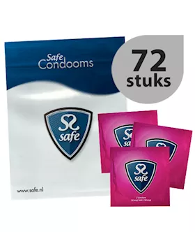 Safe Strong Condoms 72 Pcs