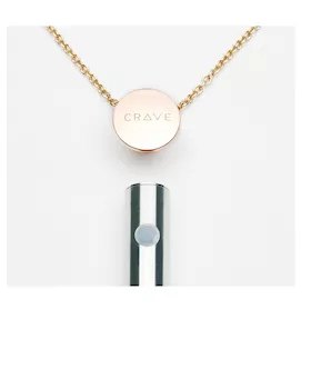 Crave Vesper Vibrator Necklace Rose Gold