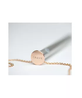 Crave Vesper Vibrator Necklace Rose Gold