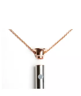 Crave Vesper Vibrator Necklace Rose Gold