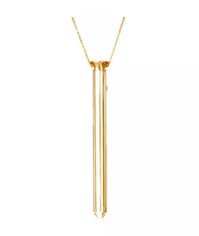 Crave Vesper Vibrator Necklace Gold