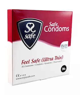 Safe Feel Safe Condoms Ultra-thin 36 Pcs
