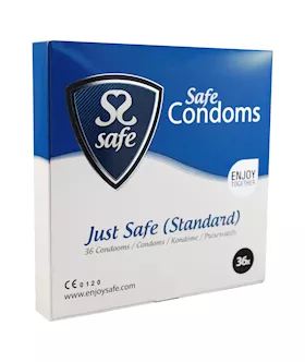 Safe Just Safe Condoms Standard 36 Pcs