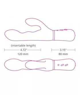 Lovense Nora Bluetooth Rabbit Vibrator