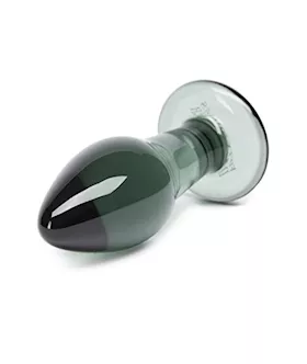 Fifty Shades Darker Something Darker Glass Butt Plug