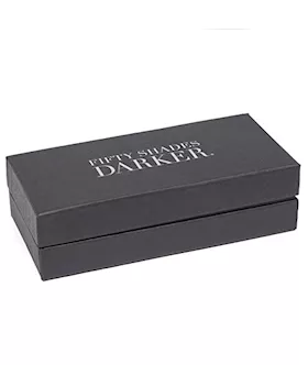 Fifty Shades Darker Something Darker Glass Butt Plug