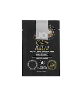 System Jo Sachet Gelato Hazelnut Espresso Lubricant 3 Ml