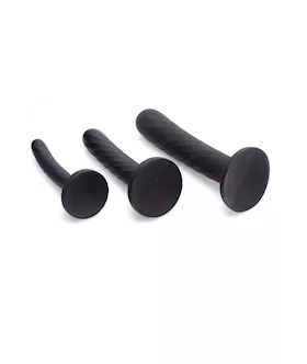 Trinity Strap-on 3 Piece Dildo Set