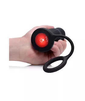Beacon 10x Light Up Silicone Vibrating Plug