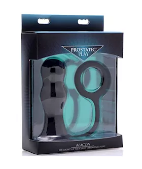 Beacon 10x Light Up Silicone Vibrating Plug