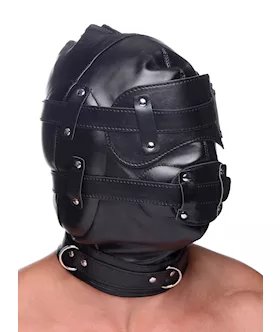 Bondage Hood With Penis Gag