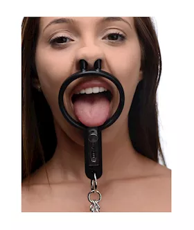 Degraded Mouth Spreader With Nipple Clamps