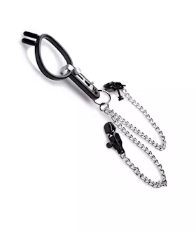 Degraded Mouth Spreader With Nipple Clamps
