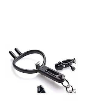 Degraded Mouth Spreader With Nipple Clamps