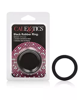 Rubber Ring Black Medium