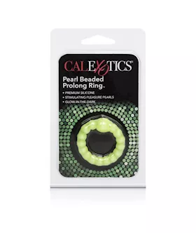 Pearl Beaded Prolong Ring Glow In The Dark