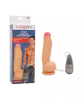Max Vibrating Cock & Balls