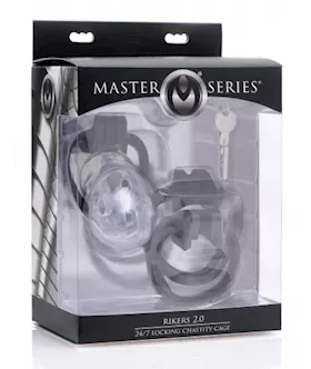 Rikers 2.0 Locking Chastity Cage