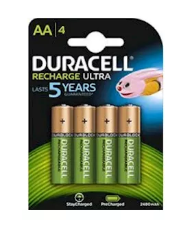 Duracell Rechargeable AA4 2400mAh