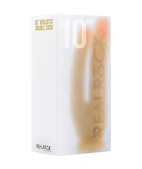 Realistic Double Cock 10 Inch