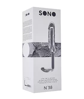 Sono No 38 Stretchy Penis Extension And Plug