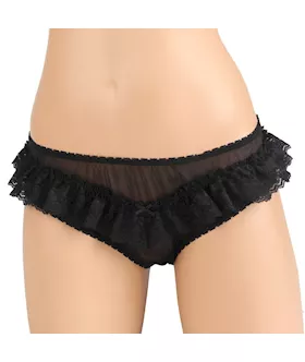 Crotchless Lace Panty