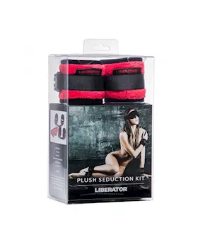Liberator Plush Seduction Restraint & Blindfold Kit
