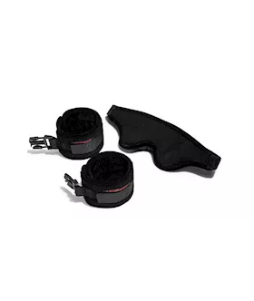 Liberator Plush Tease Restraint  Blindfold Kit