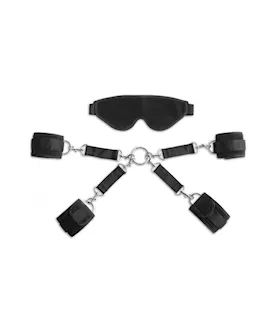 Liberator Bond Deluxe Cuff  Blindfold Kit