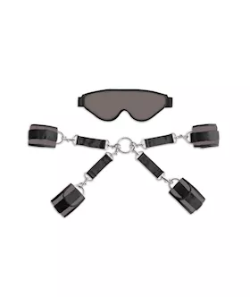 Liberator Bond Deluxe Cuff  Blindfold Kit