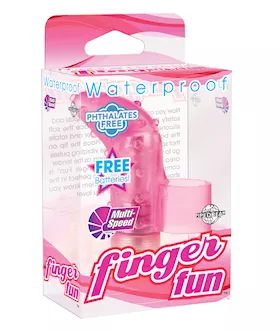 Waterproof Finger Fun Pink
