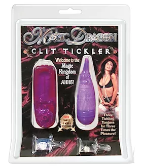 Magic Dragon Clit Tickler Purple