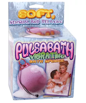 Pulsa Bath Sponge-purple