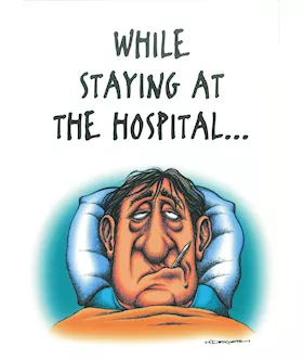 While Staying In Hospital