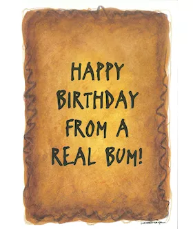 Happy Birthday From A