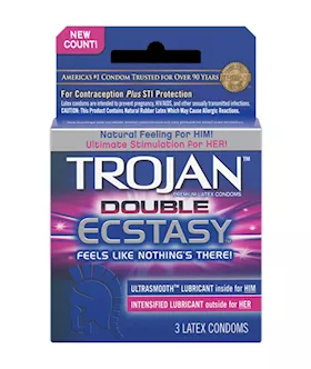 Trojan Double Ecstasy  3 Pack