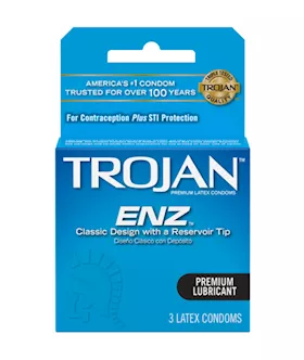 Trojan ENZ Lubricated 3pk