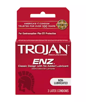 Trojan ENZ NonLubricated 3pk