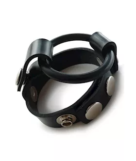 Ball-splitting Cock Harness Rubber