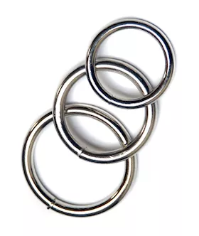 Steel O-rings 3pack