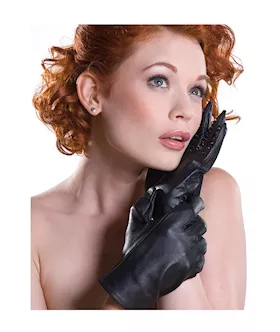 Leather Vampire Gloves- S