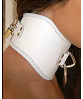 Tall Curved Posture Collar With Locking Buckle