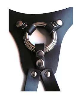 La Strap On Low Rise Black