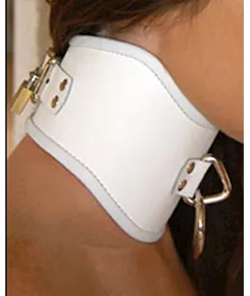 Tall Curved Posture Collar With Locking Buckle