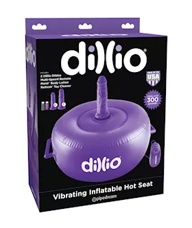 Dillio  Vibrating Inflatable Hot Seat