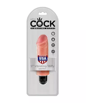King Cock 5 In Vibrating Stiffy
