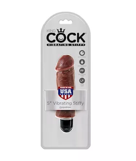 King Cock 5 in Vibrating Stiffy